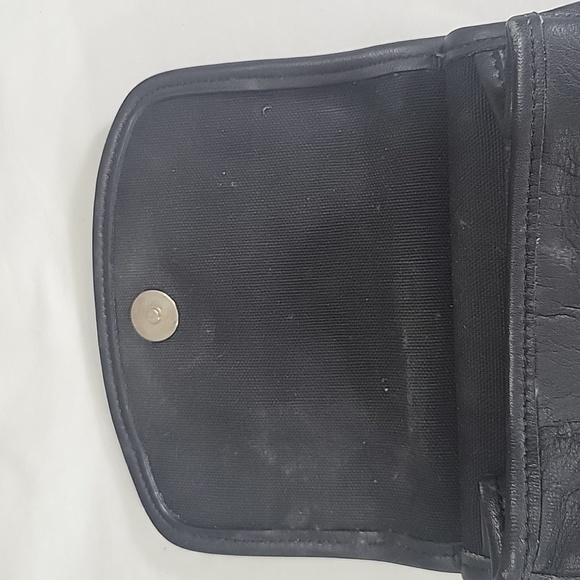 Brighton Black Leather Small Crossbody Shoulder Bag - Picture 10 of 13